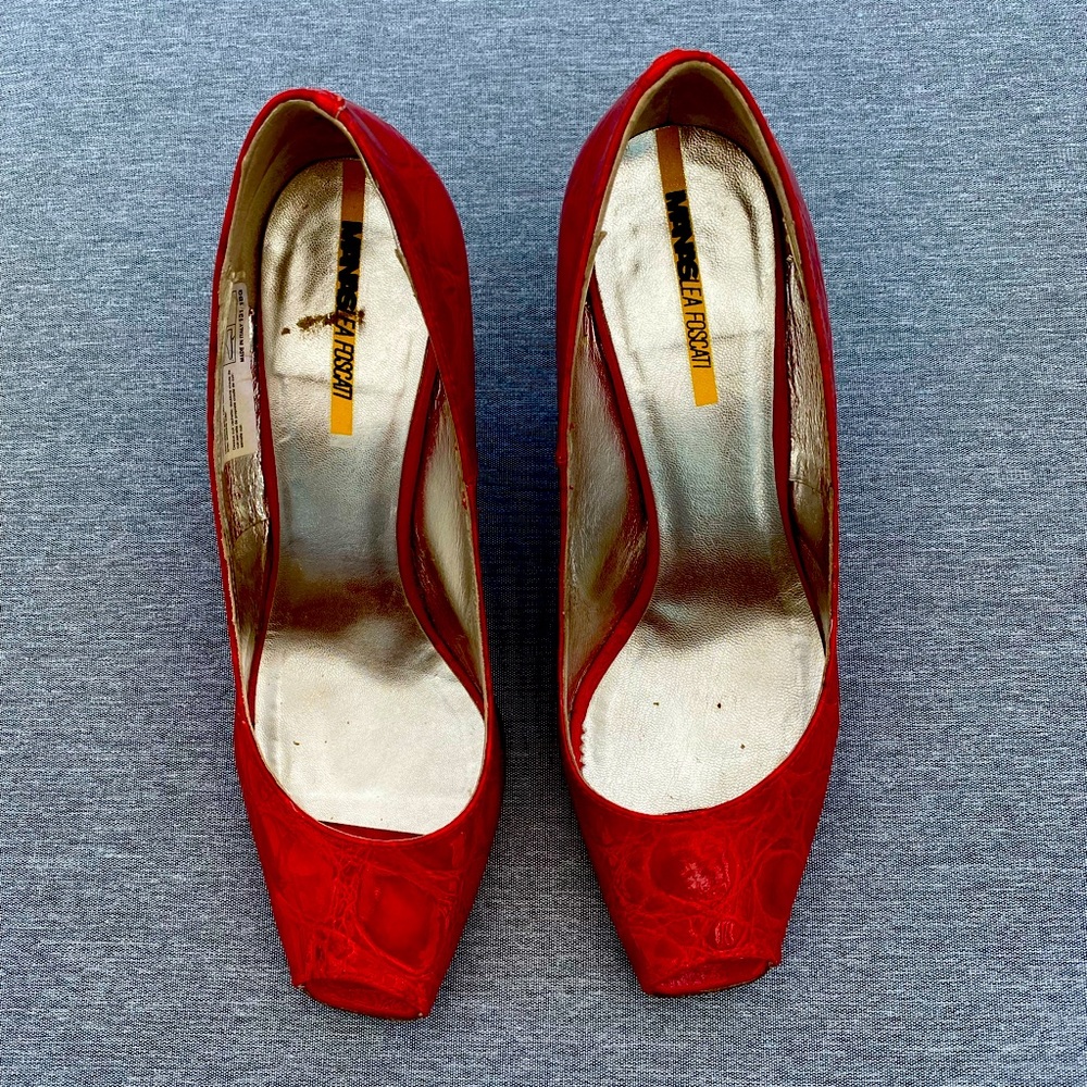 ManasLea Foscati pattern shoes